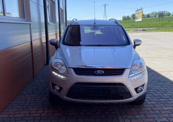 Ford Kuga cena 29700 przebieg: 209437, rok produkcji 2009 z Ropczyce małe 154